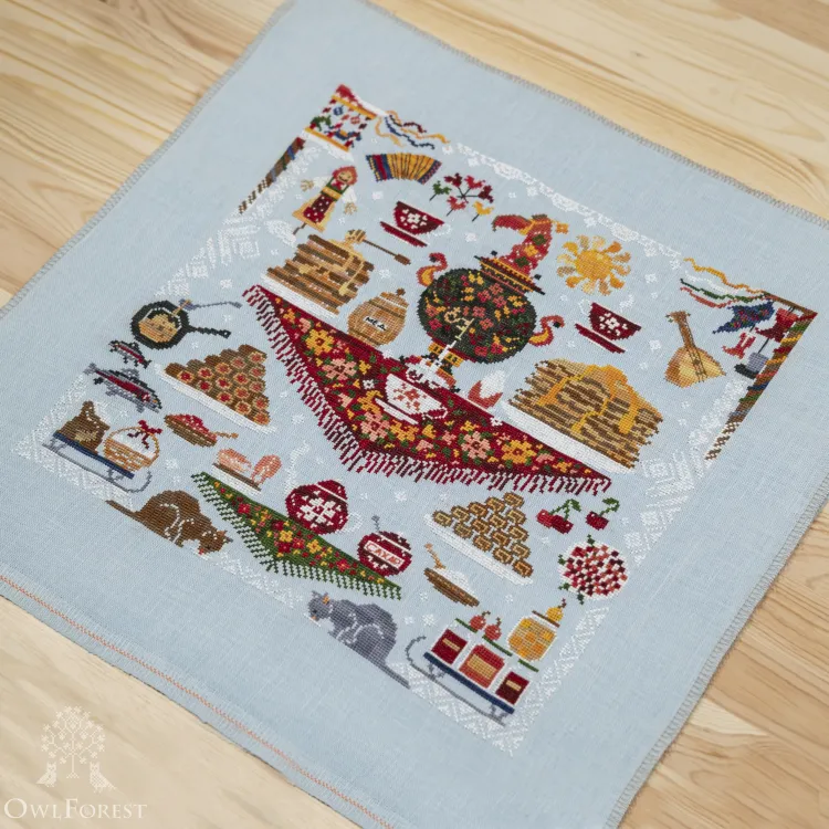 Схема для вышивания «Блины»