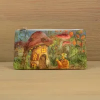 Косметичка кожаная «Возвращение домой» 