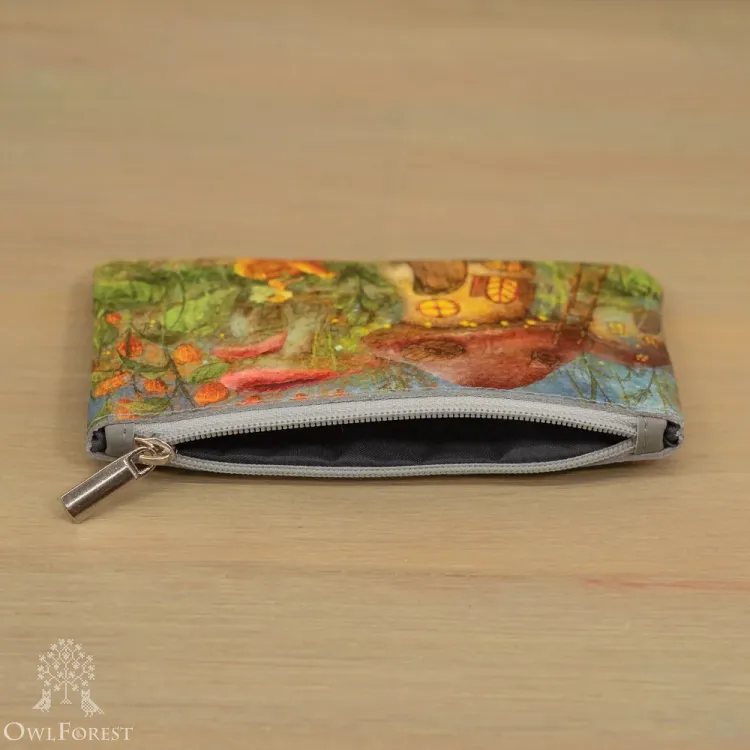 Косметичка кожаная «Возвращение домой» 