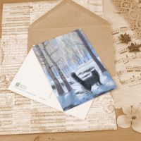 Открытка «Лесной кот»