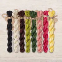 Набор ниток OwlForest для схемы «Жабья опера» (DMC)