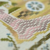 Схема для вышивания «Улиточные домики. Незабудки»