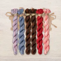 Набор ниток OwlForest для схемы «Кот и рукоделие» (ПНК)