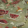 Схема для вышивания «Калиновые колибри»