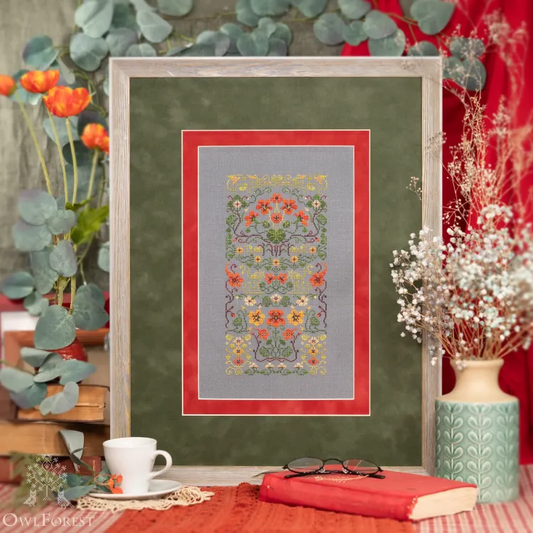 Электронная схема «Огненная настурция»