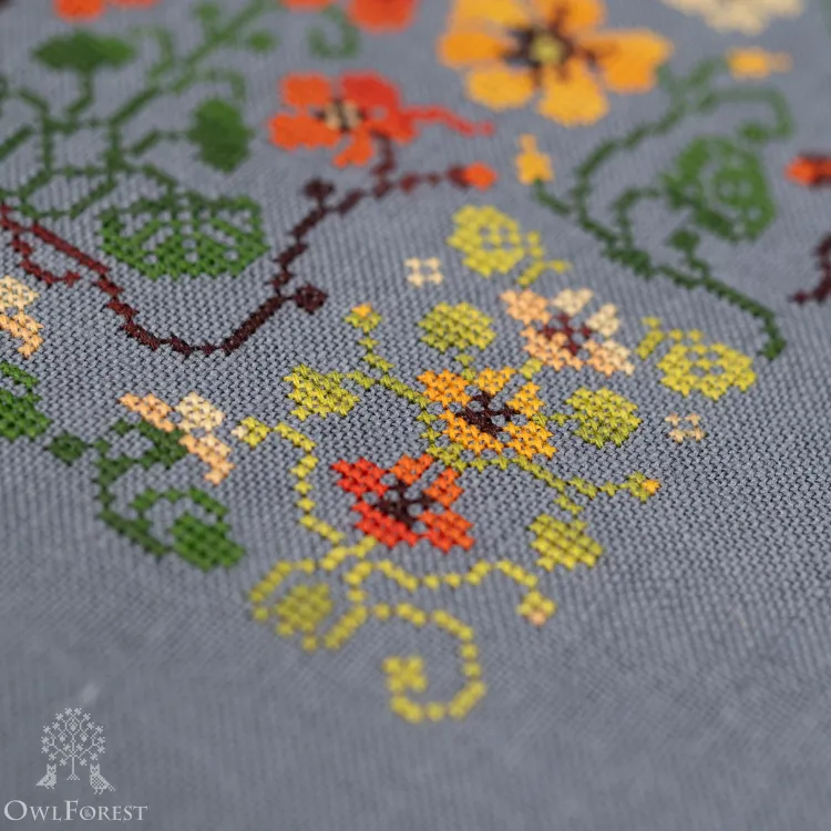 Электронная схема «Огненная настурция»