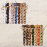 Набор ниток OwlForest для схемы «100 сов» (DMC)