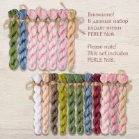 Набор ниток OwlForest для схемы «Вишнёвый сад» (DMC)