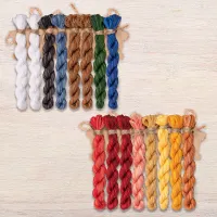 Набор ниток OwlForest для схемы «Блины» (DMC)