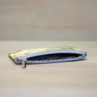 Косметичка кожаная «Летящая девочка»