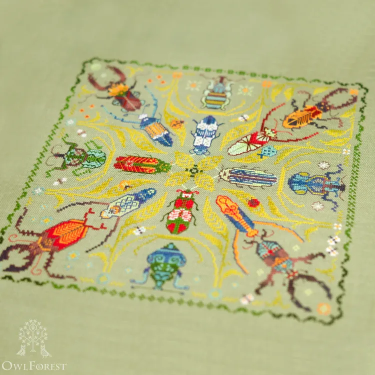 Электронная схема «Жуки-огоньки»