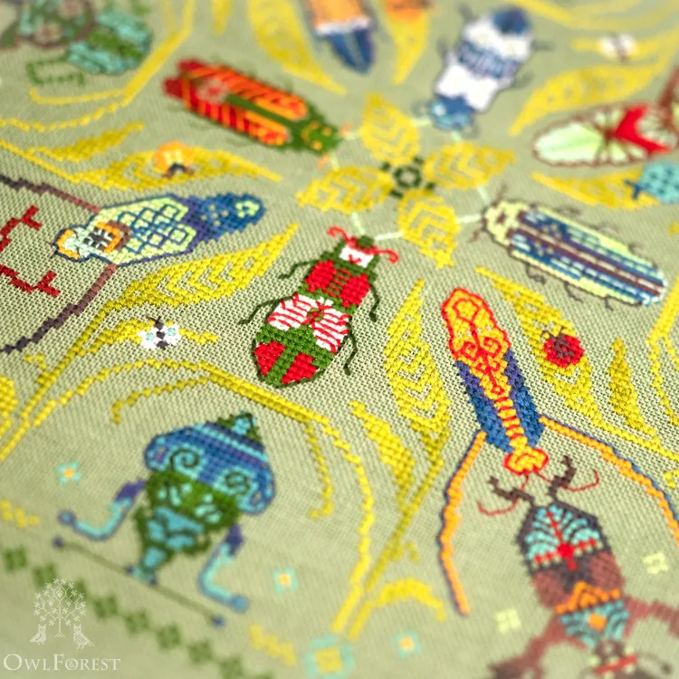 Электронная схема «Жуки-огоньки»