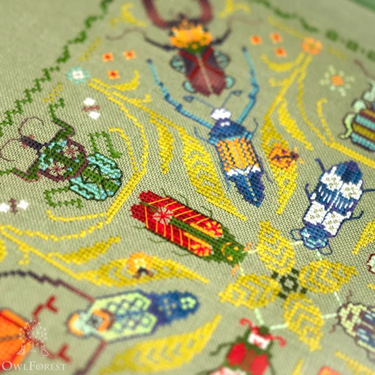 Электронная схема «Жуки-огоньки»