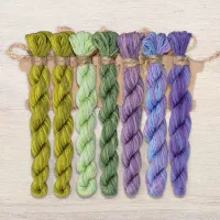 Набор ниток OwlForest для схемы «Ипомея» (DMC)