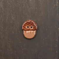 Декоративная пуговица «Жёлудь»