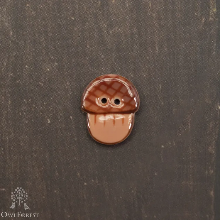 Декоративная пуговица «Жёлудь»