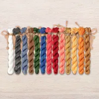 Набор ниток OwlForest для схемы «Блины» (ПНК)