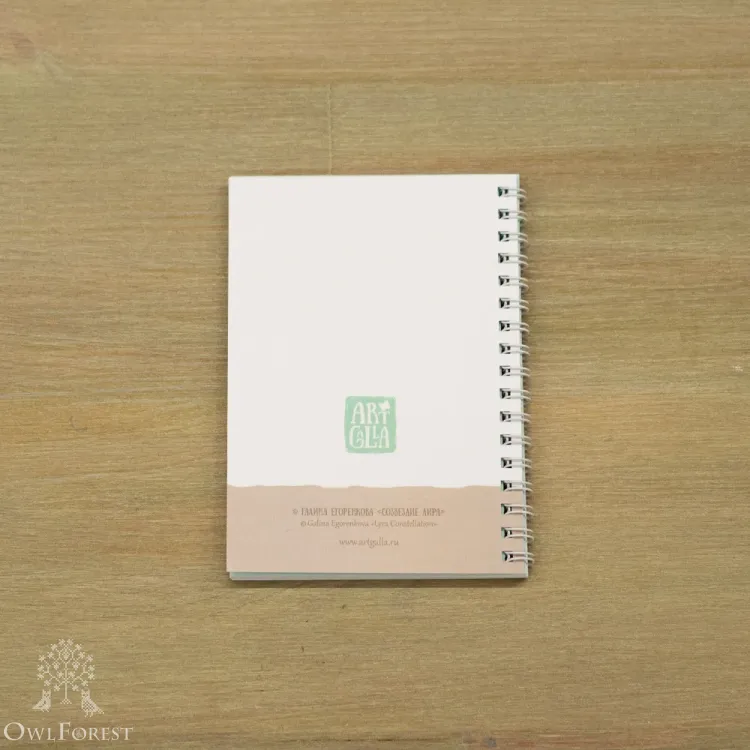 Блокнот А6 «Созвездие Лира»