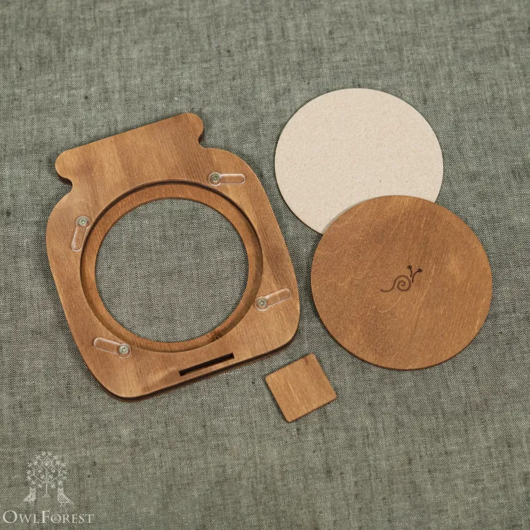 Рамка из фанеры «Баночка маленькая»