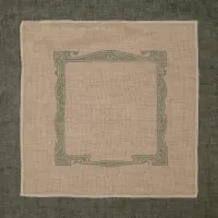 Комплект печатной ткани «Рамка в русском стиле»