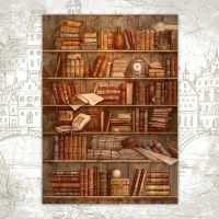 Открытка «Книжный шкаф»