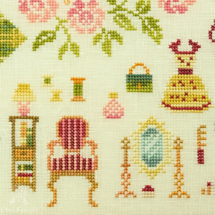 Схема для вышивания «Милый дом» 
