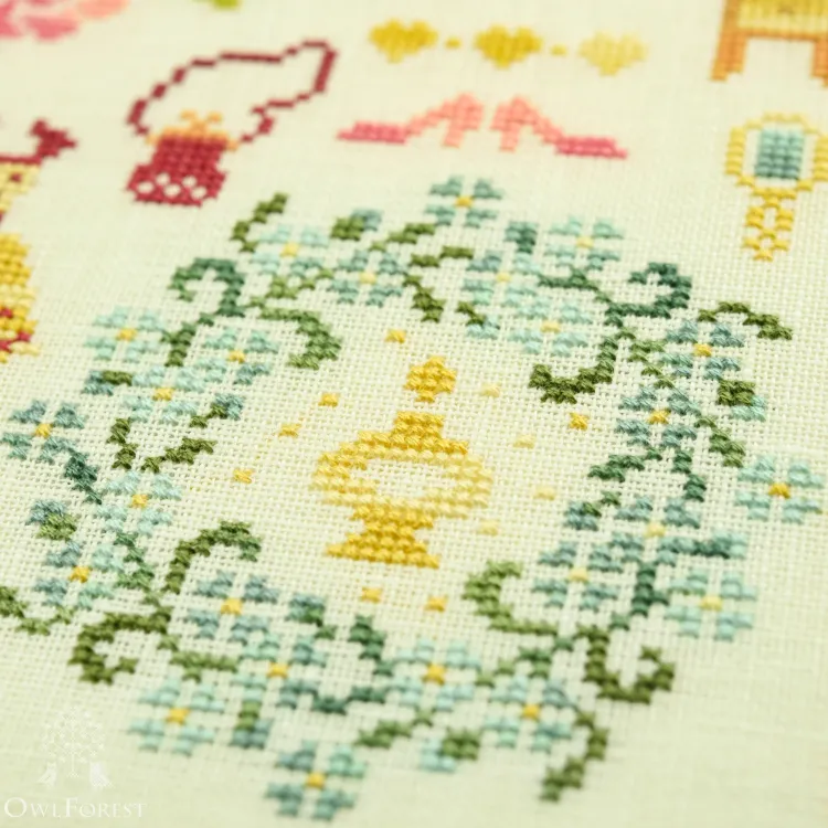 Схема для вышивания «Милый дом» 