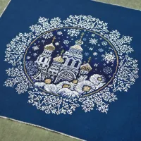 Схема для вышивания «Рождественская снежинка» 