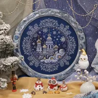 Схема для вышивания «Рождественская снежинка» 