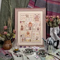 Схема для вышивания «Кофейный семплер»