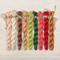 Набор ниток OwlForest для схемы «Пряничный город» (ПНК)