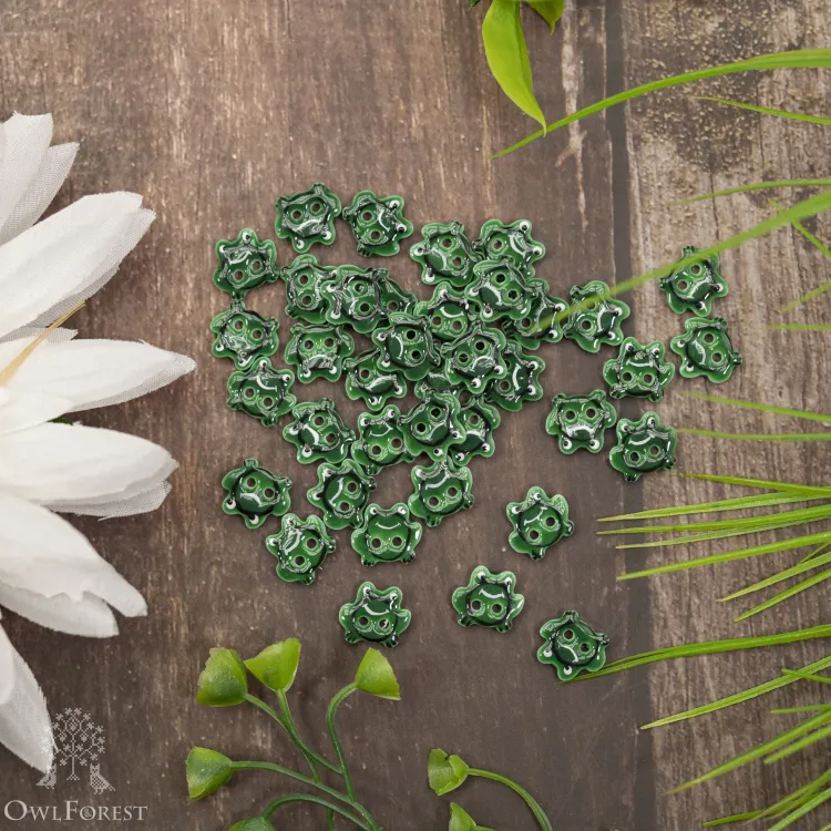 Декоративная пуговица «Лягушонок»