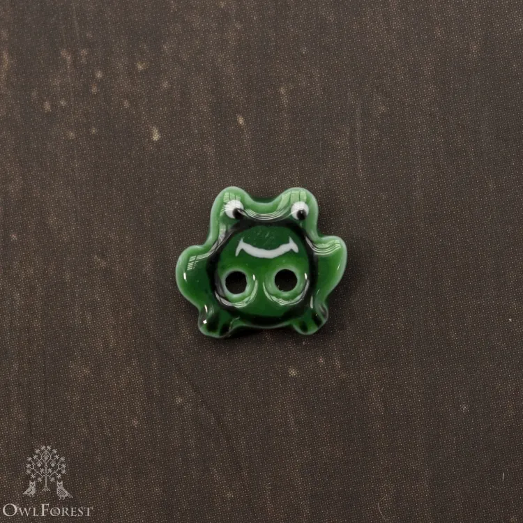 Декоративная пуговица «Лягушонок»