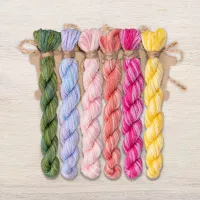 Набор ниток OwlForest для схемы «Цветущий май» (DMC)