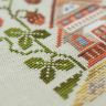 Схема для вышивания «Улиточные домики. Земляника»