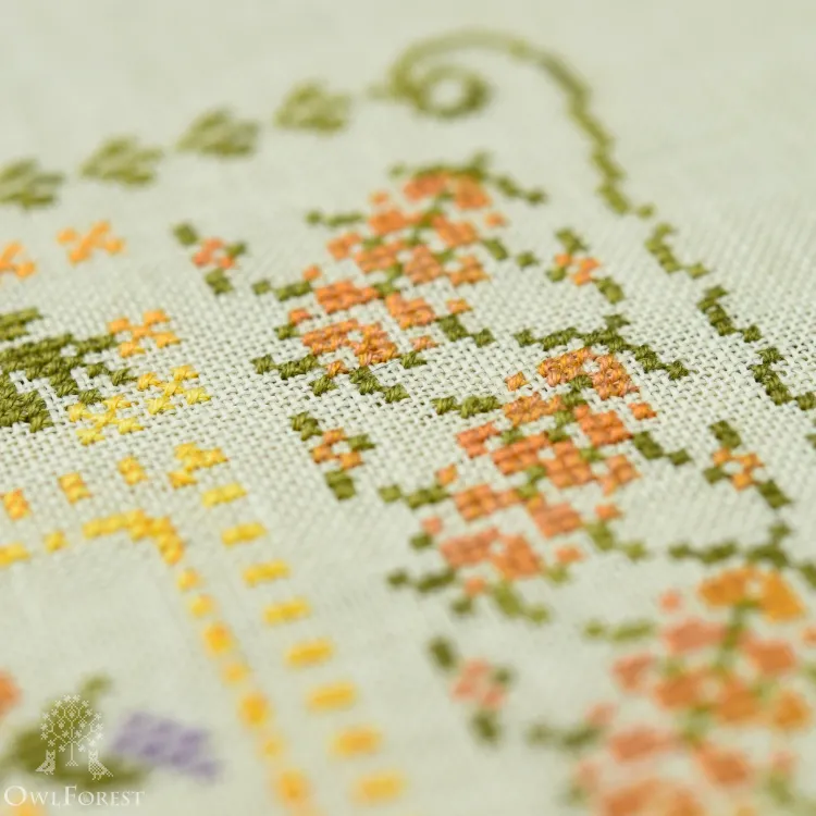 Схема для вышивания «Летний триптих. Чай»