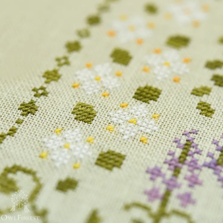 Схема для вышивания «Летний триптих. Чай»