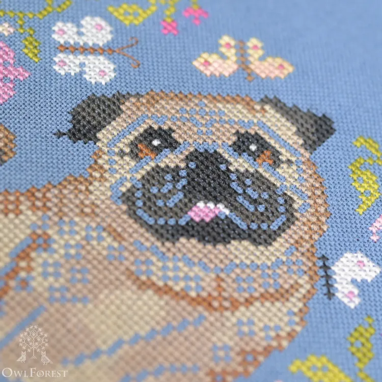 Набор для вышивания «Любопытный нос»