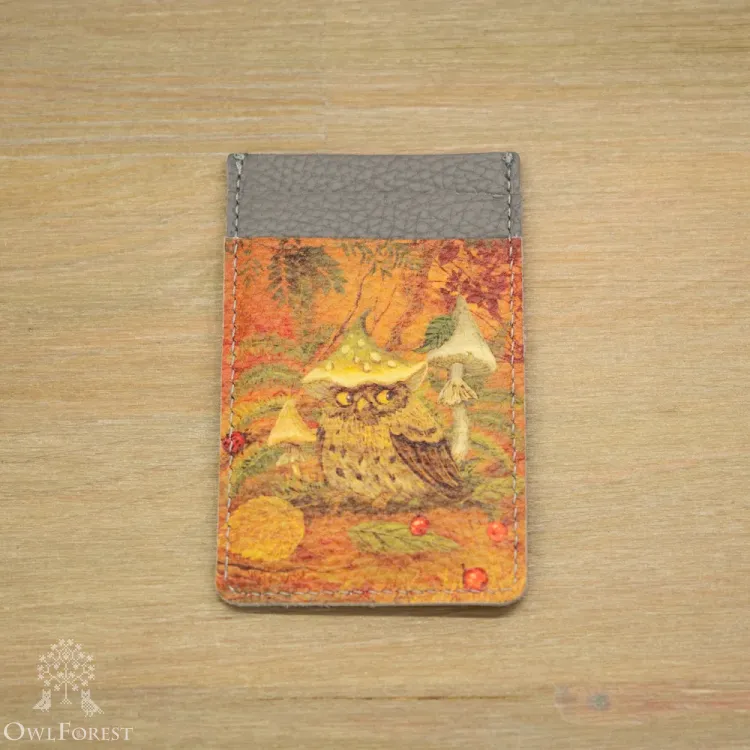 Картхолдер «Сова в шапочке»