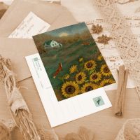 Открытка «Сумеречные лисы»