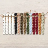 Набор ниток OwlForest для схемы «Проводы зимы» (ПНК)