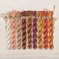 Набор ниток OwlForest для схемы «Кофейный семплер» (DMC)