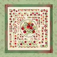 Набор для вышивания «Клюквенное лето» 