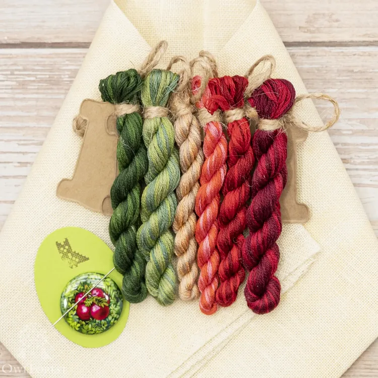 Набор для вышивания «Клюквенное лето» 