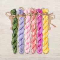 Набор ниток OwlForest для схемы «Цветущий май» (ПНК)