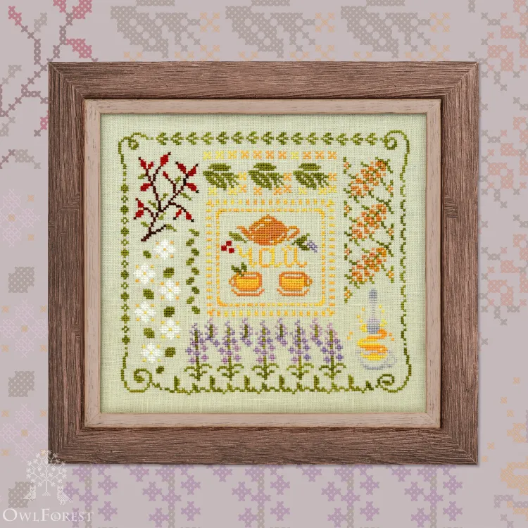 Электронная схема «Летний триптих. Чай»