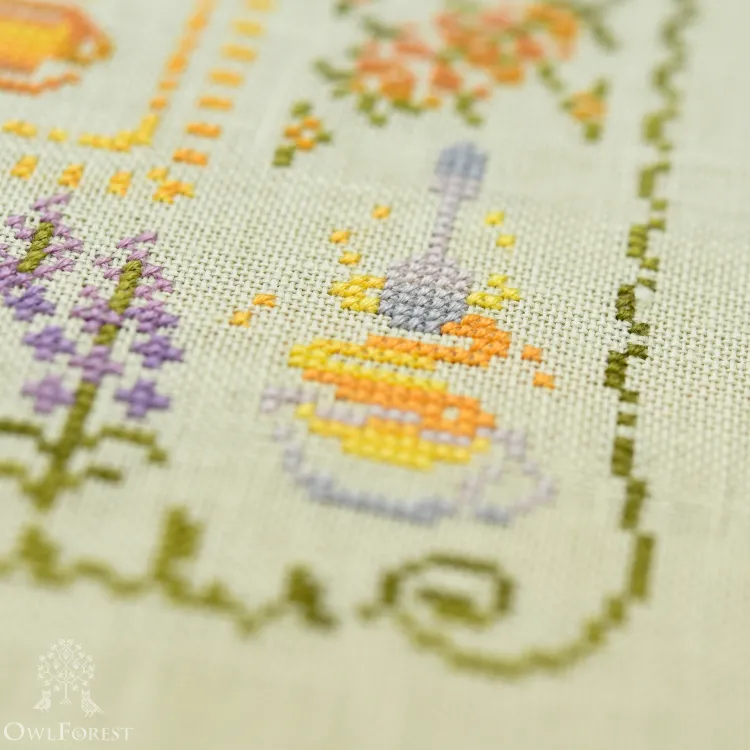 Электронная схема «Летний триптих. Чай»