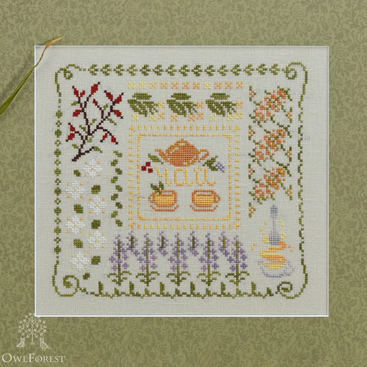 Электронная схема «Летний триптих. Чай»