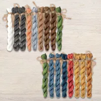 Набор ниток OwlForest для схемы «Остров сокровищ» (ПНК)