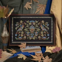 Электронная схема «Ночные трели бирюзовых птиц»